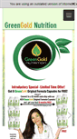 Mobile Screenshot of greengoldnutrition.com